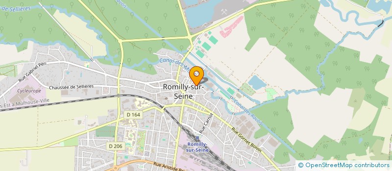 localisation de l'entreprise MONSIEUR THIERRY ROUGEAUX  ROMILLY-SUR-SEINE