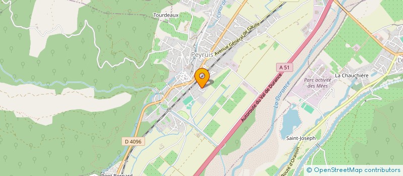 localisation de l'entreprise MONSIEUR THIERRY ROUGEOT  PEYRUIS