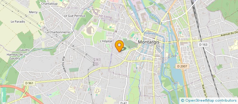 localisation de l'entreprise MONSIEUR THIERRY ROUHAUD à MONTARGIS