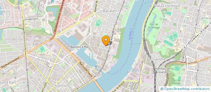 localisation de l'entreprise MONSIEUR THIERRY ROUILLARD  BORDEAUX