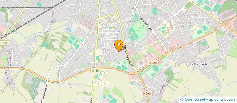 localisation de l'entreprise MONSIEUR THIERRY ROULLIAUD à CHATEAUROUX