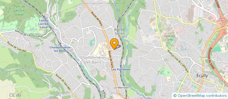 localisation de l'entreprise MONSIEUR THIERRY ROUQUET  LES GETS