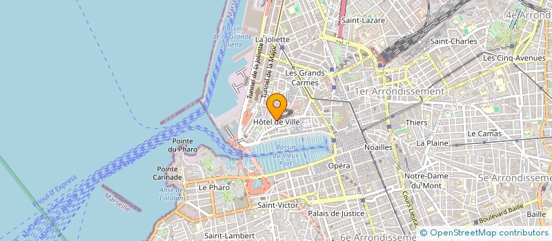 localisation de l'entreprise MONSIEUR THIERRY ROUSSAKOFF à MARSEILLE
