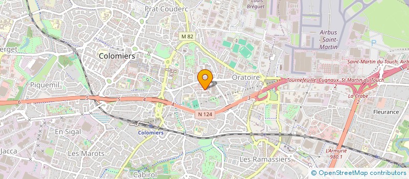 localisation de l'entreprise MONSIEUR THIERRY ROUSSEAU à COLOMIERS