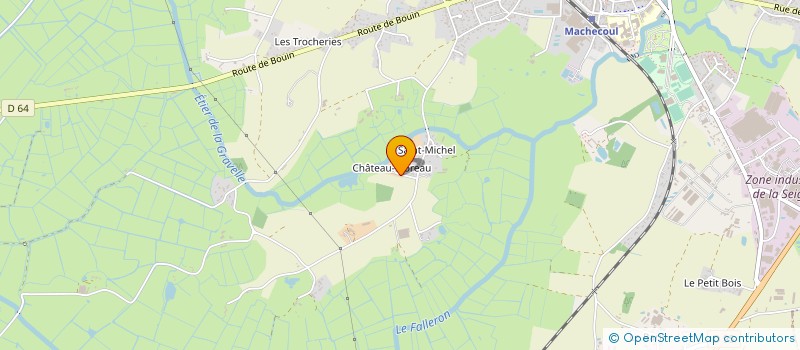 localisation de l'entreprise MONSIEUR THIERRY ROUSTEAU  MACHECOUL-SAINT-MEME