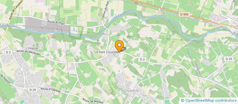 localisation de l'entreprise MONSIEUR THIERRY ROUX  OPPEDE