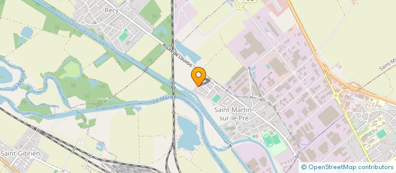 localisation de l'entreprise MONSIEUR THIERRY ROY à SAINT-MARTIN-SUR-LE-PRE