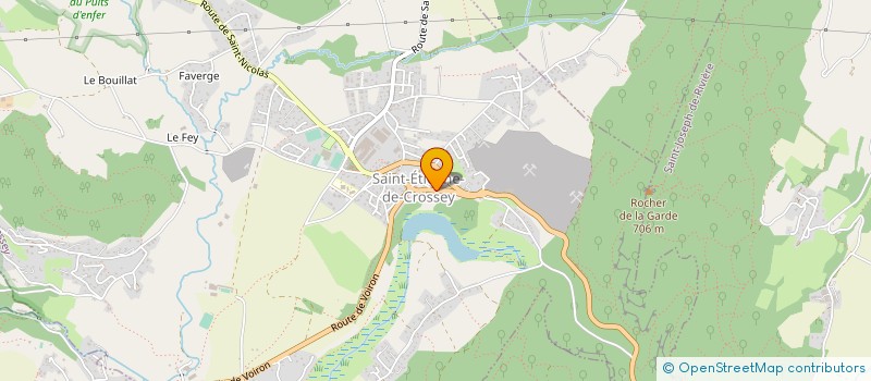 localisation de l'entreprise MONSIEUR THIERRY ROY  SAINT-ETIENNE-DE-CROSSEY