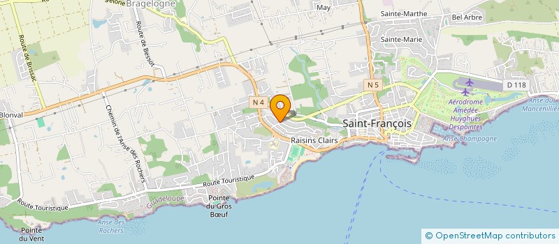 localisation de l'entreprise MONSIEUR THIERRY ROYER à SAINT-FRANCOIS
