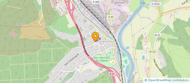 localisation de l'entreprise MONSIEUR THIERRY ROYER  CHAMPIGNEULLES
