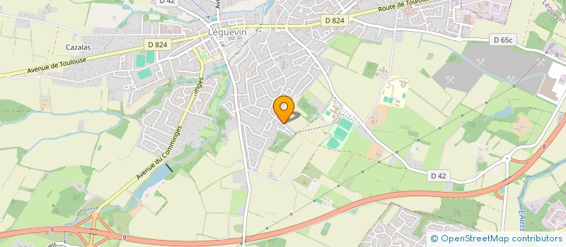 localisation de l'entreprise MONSIEUR THIERRY RUBIO  LEGUEVIN