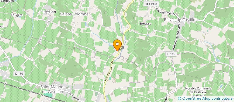 localisation de l'entreprise MONSIEUR THIERRY RUIZ  SAINTE-COLOMBE