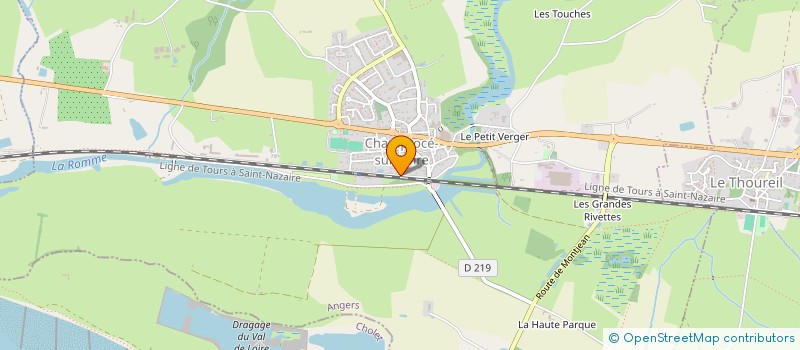 localisation de l'entreprise MONSIEUR THIERRY SABIN à CHAMPTOCE-SUR-LOIRE