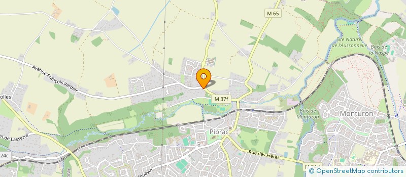 localisation de l'entreprise MONSIEUR THIERRY SACAZE  PIBRAC