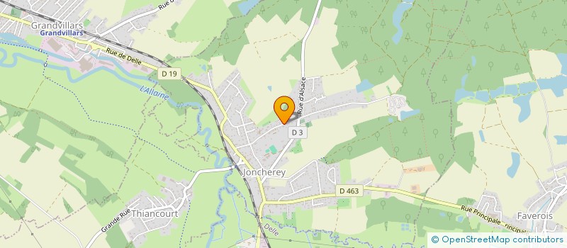 localisation de l'entreprise MONSIEUR THIERRY SADLO  SOCHAUX