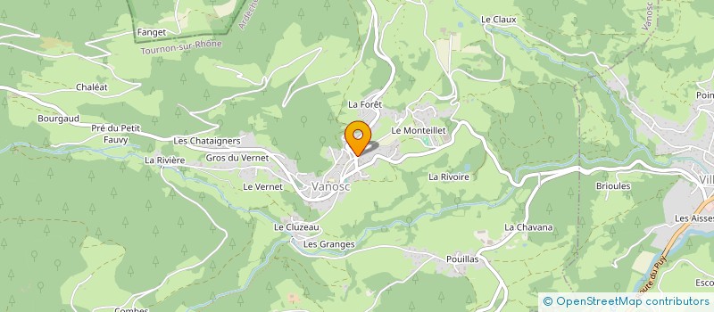 localisation de l'entreprise MONSIEUR THIERRY SAGNIMORTE  VANOSC