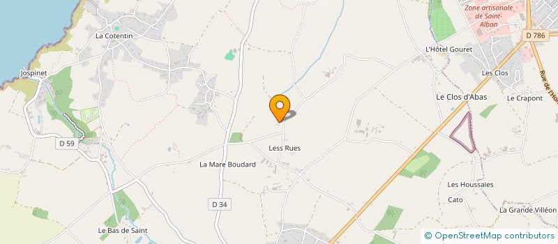 localisation de l'entreprise MONSIEUR THIERRY SAGORY  LAMBALLE-ARMOR