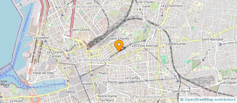 localisation de l'entreprise MONSIEUR THIERRY SAINT-CERAN à MARSEILLE