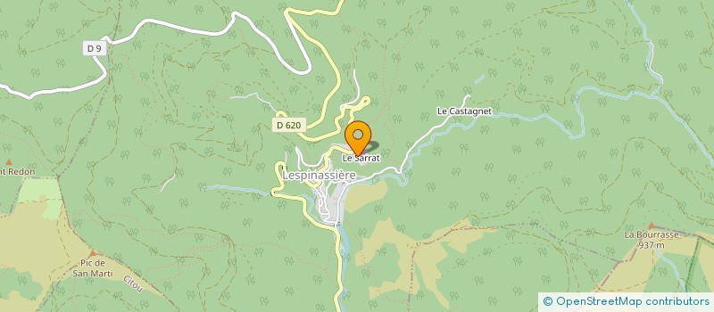 localisation de l'entreprise MONSIEUR THIERRY SAINT OMER  LESPINASSIERE