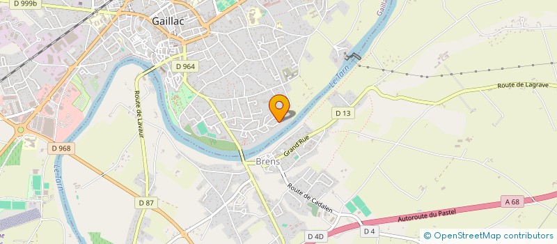 localisation de l'entreprise MONSIEUR THIERRY SAJOUS à GAILLAC