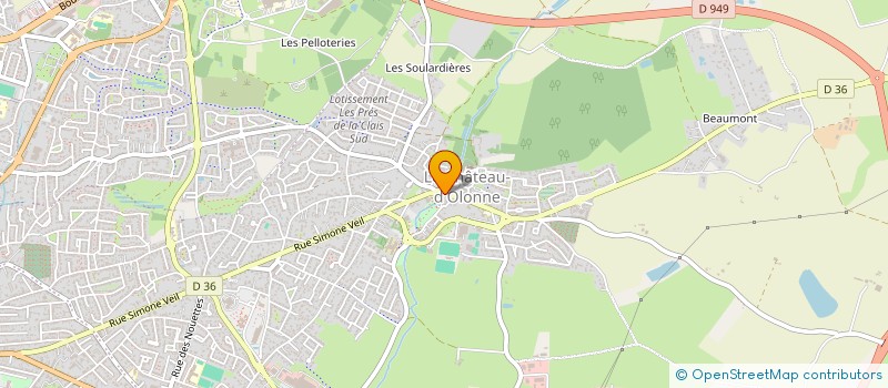 localisation de l'entreprise MONSIEUR THIERRY SALGARO à LES SABLES D'OLONNE