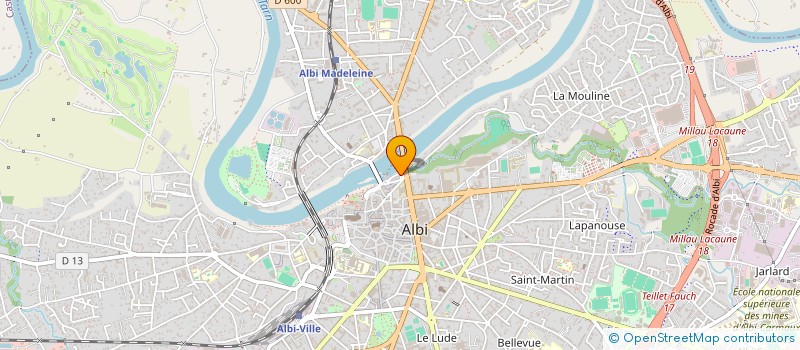 localisation de l'entreprise MONSIEUR THIERRY SALVY à ALBI