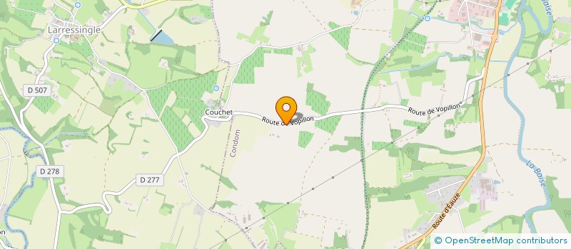 localisation de l'entreprise MONSIEUR THIERRY SAMALENS  CONDOM