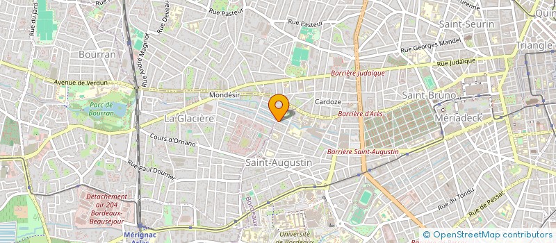 localisation de l'entreprise MONSIEUR THIERRY SAMSON  BORDEAUX