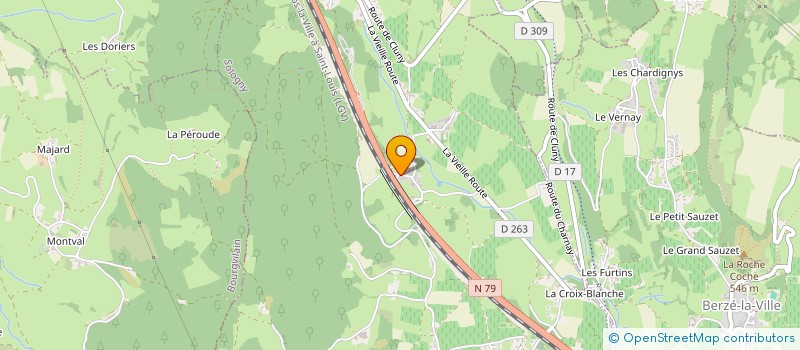 localisation de l'entreprise MONSIEUR THIERRY SANCHEZ  SOLOGNY