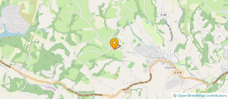 localisation de l'entreprise MONSIEUR THIERRY SANSBERRO à SOURAIDE