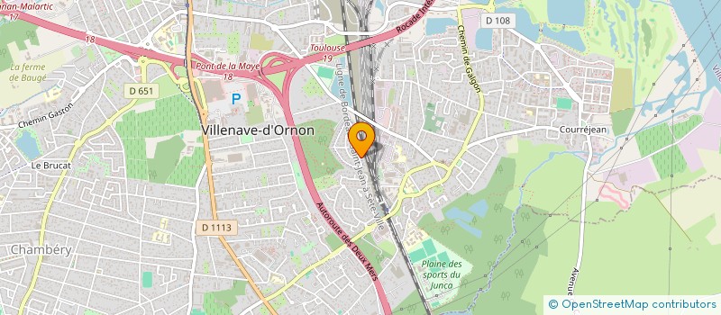 localisation de l'entreprise MONSIEUR THIERRY SANSONE  VILLENAVE-D'ORNON