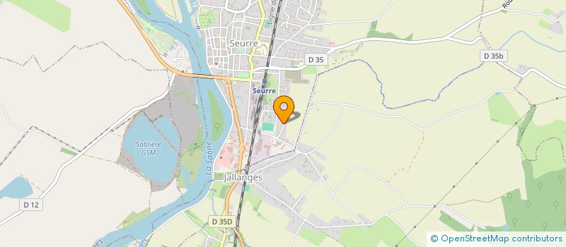 localisation de l'entreprise MONSIEUR THIERRY SARRASIN  SEURRE