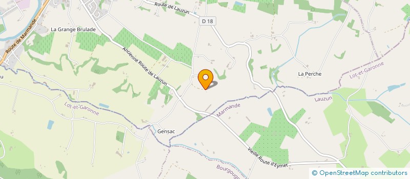 localisation de l'entreprise MONSIEUR THIERRY SARRAZIN  SAINT-AUBIN-DE-CADELECH