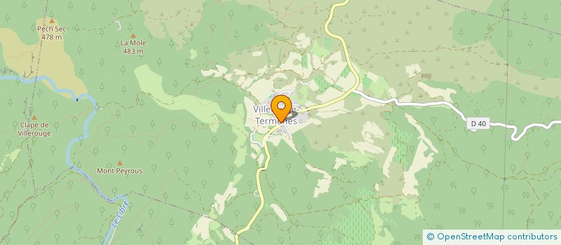 localisation de l'entreprise MONSIEUR THIERRY SASTRE  LAROQUE-DE-FA