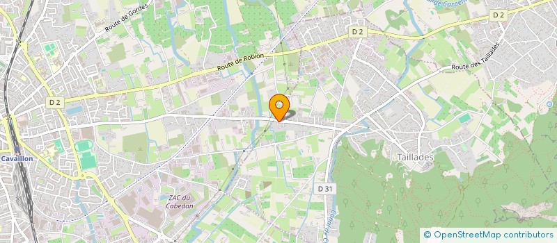 localisation de l'entreprise MONSIEUR THIERRY SAURA  TAILLADES