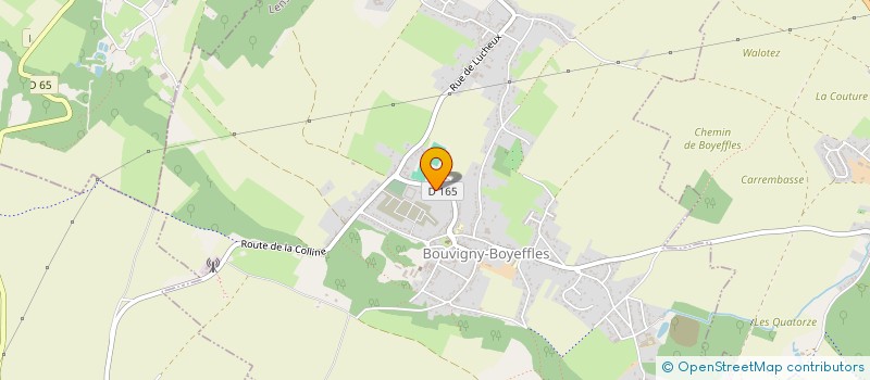 localisation de l'entreprise MONSIEUR THIERRY SAUVAGE  BOUVIGNY-BOYEFFLES