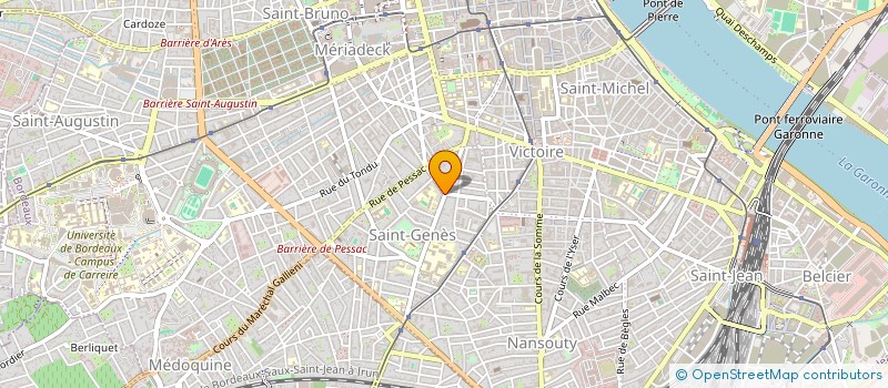 localisation de l'entreprise MONSIEUR THIERRY SAUVEE à BORDEAUX