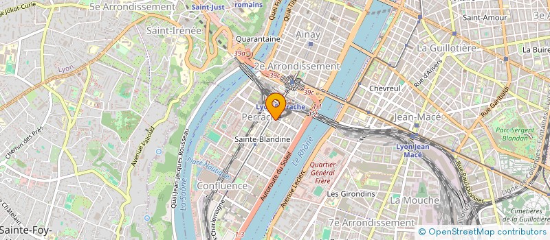 localisation de l'entreprise MONSIEUR THIERRY SAUVIGNE  LYON