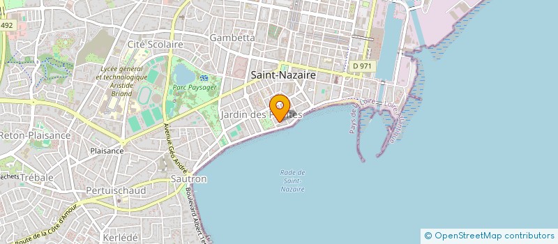 localisation de l'entreprise MONSIEUR THIERRY SAVANA à SAINT-NAZAIRE