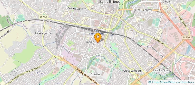 localisation de l'entreprise MONSIEUR THIERRY SAVARY-BELLON à SAINT-BRIEUC