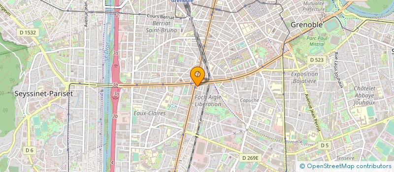 localisation de l'entreprise MONSIEUR THIERRY SCHAFFNER à GRENOBLE