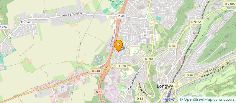 localisation de l'entreprise MONSIEUR THIERRY SCHILTZ à LONGWY