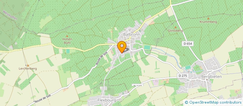 localisation de l'entreprise MONSIEUR THIERRY SCHULTHEISS  BALBRONN