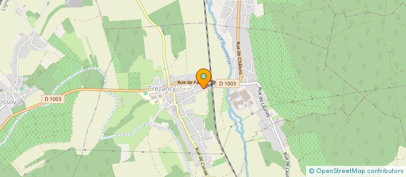 localisation de l'entreprise MONSIEUR THIERRY SCOUP  CREZANCY