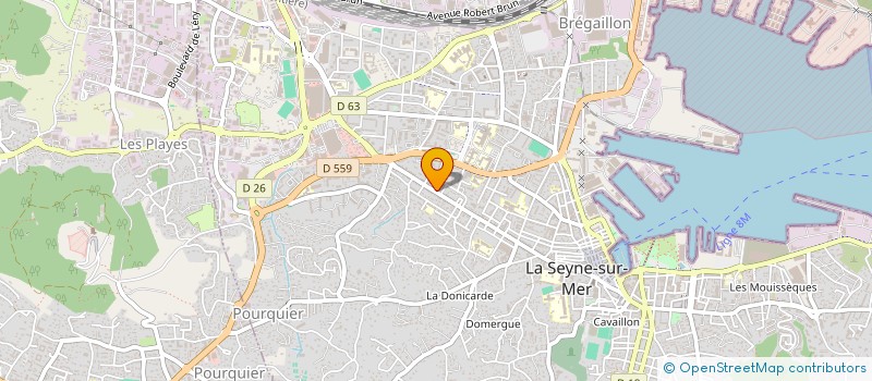 localisation de l'entreprise MONSIEUR THIERRY SCURTO  LA SEYNE-SUR-MER