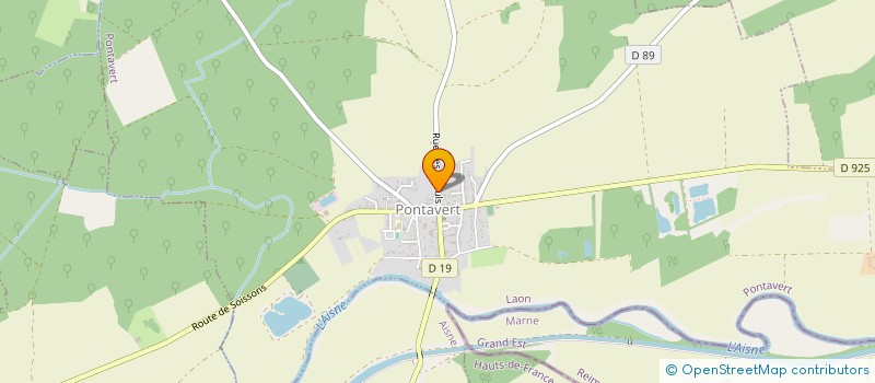 localisation de l'entreprise MONSIEUR THIERRY SEAGRD à PONTAVERT