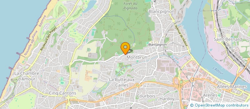 localisation de l'entreprise MONSIEUR THIERRY SEBBA  ANGLET