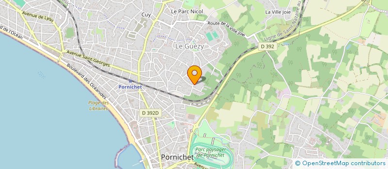 localisation de l'entreprise MONSIEUR THIERRY SEIGNARD à LA BAULE-ESCOUBLAC