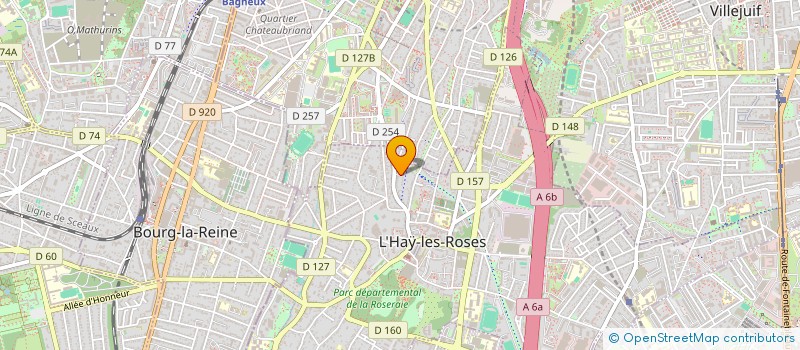 localisation de l'entreprise MONSIEUR THIERRY SENANEDJ  L'HAY-LES-ROSES