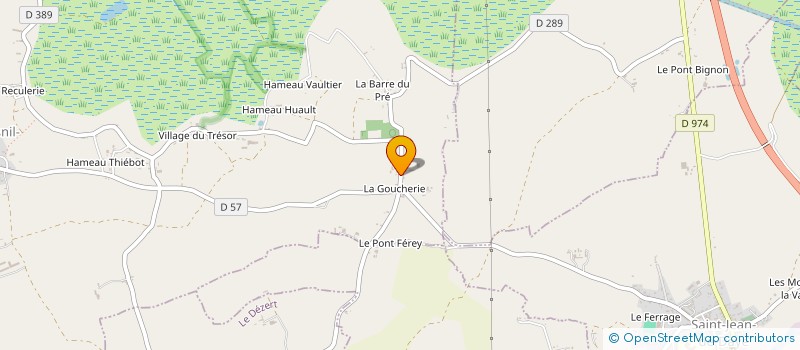 localisation de l'entreprise MONSIEUR THIERRY SENECHAL  GRAIGNES-MESNIL-ANGOT